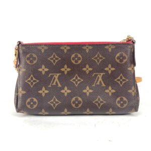 LOUIS VUITTON Shoulder Bag M41638 Monogram canvas Red Monogram Pallas clutch Women Used | AlmaBagz