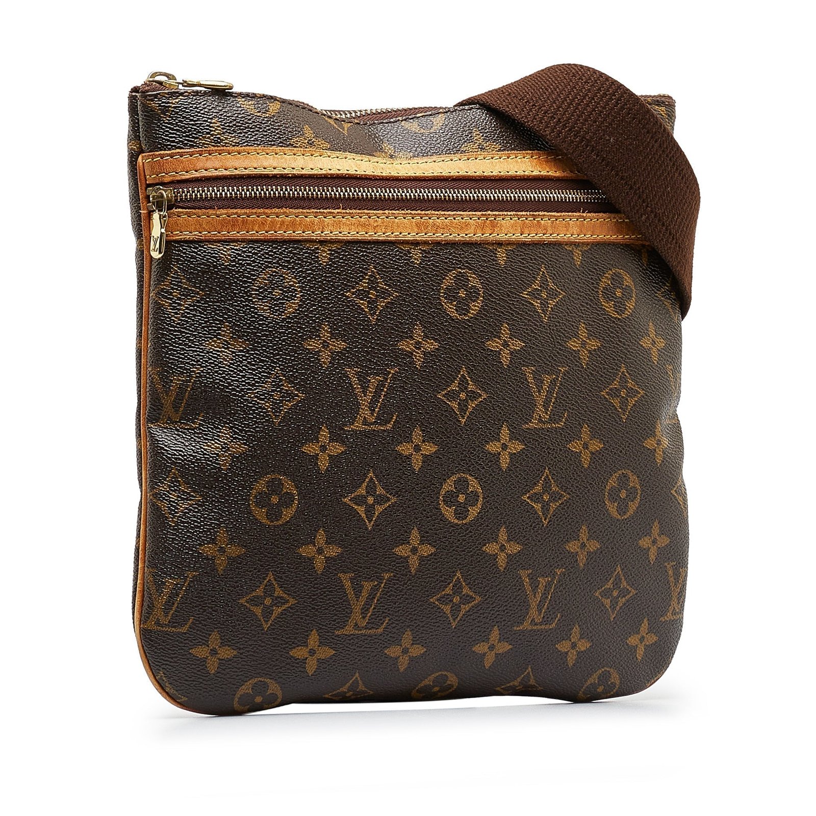LOUIS VUITTON Monogram Pochette Bosphore Crossbody Bag | AlmaBagz