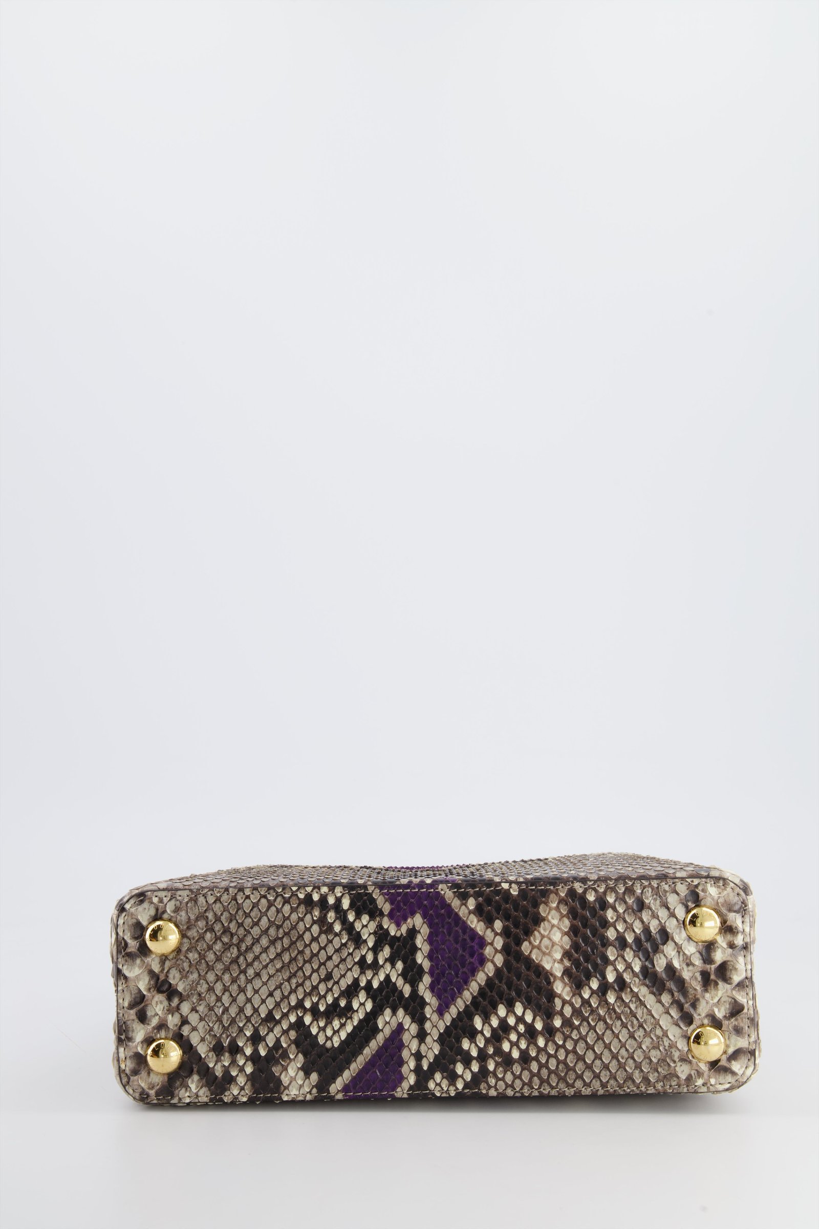 Louis Vuitton Python Capucines BB Bag with Gold Hardware | AlmaBagz - Image 14