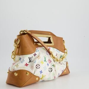 Louis Vuitton Murakami Monogram Multicolour Judy Bag with Gold Hardware | AlmaBagz