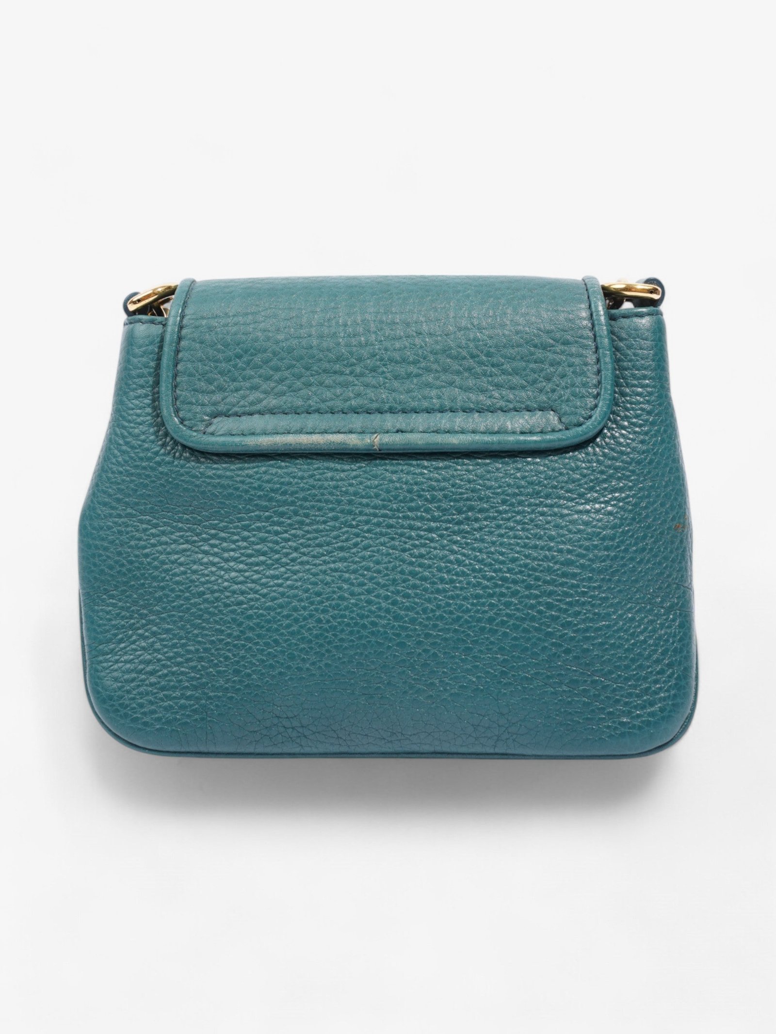 Gucci 1973 Crossbody Teal Leather | AlmaBagz - Image 3