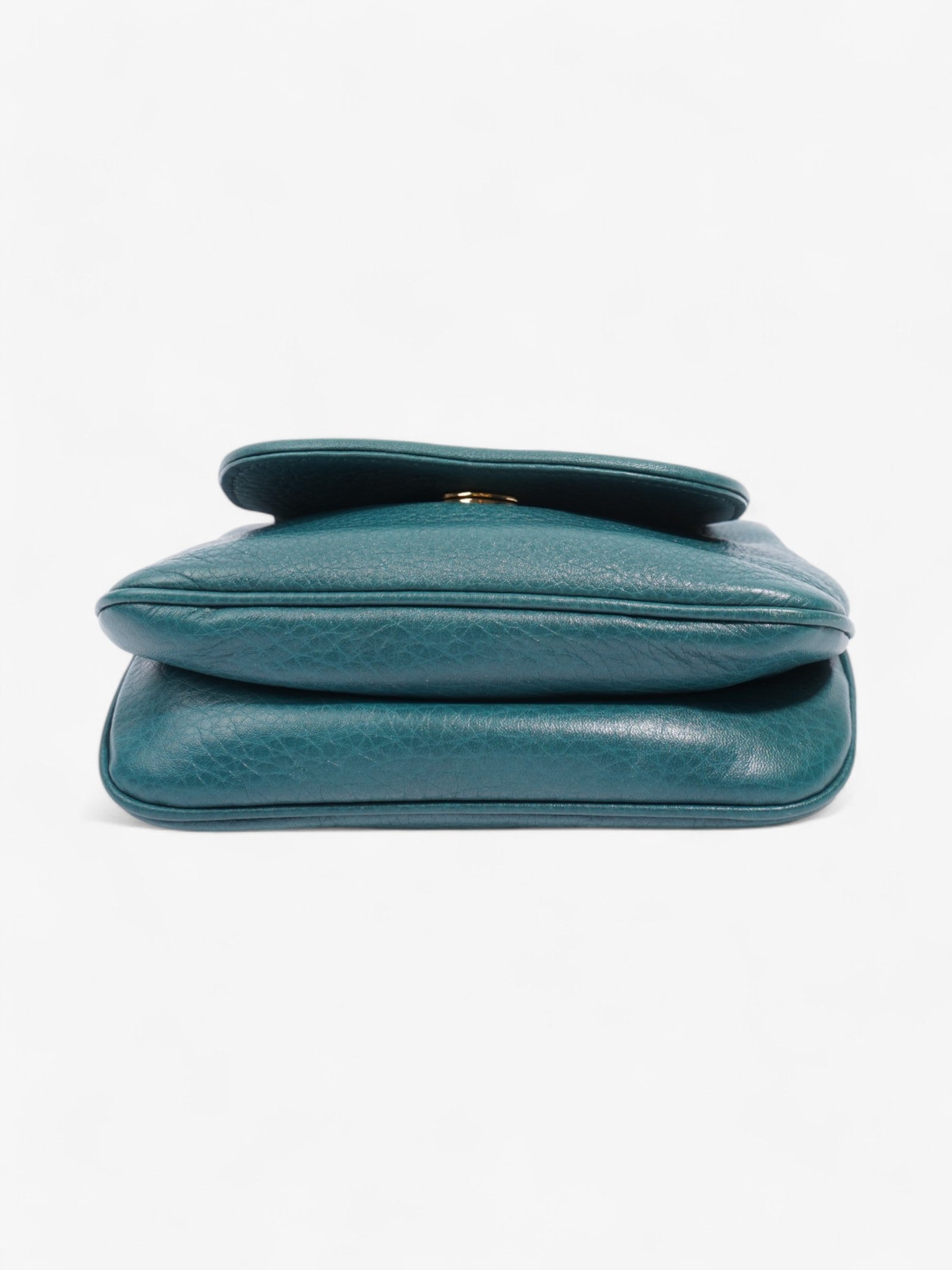 Gucci 1973 Crossbody Teal Leather | AlmaBagz - Image 5