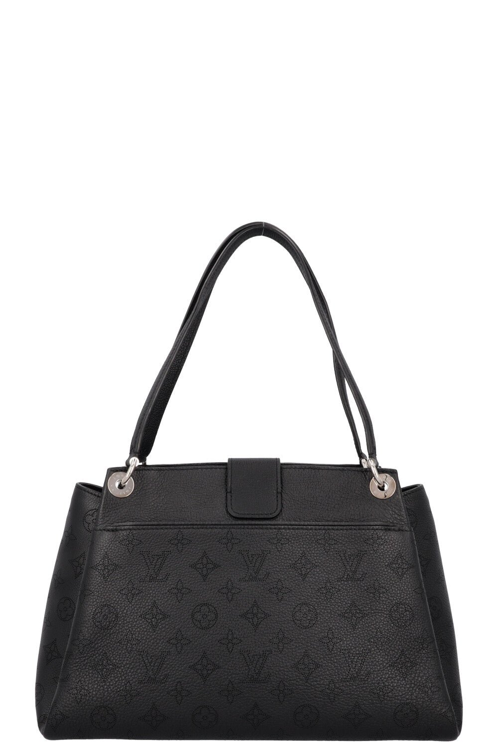 LOUIS VUITTON Sevres Tote Bag Black Mahina | AlmaBagz - Image 3