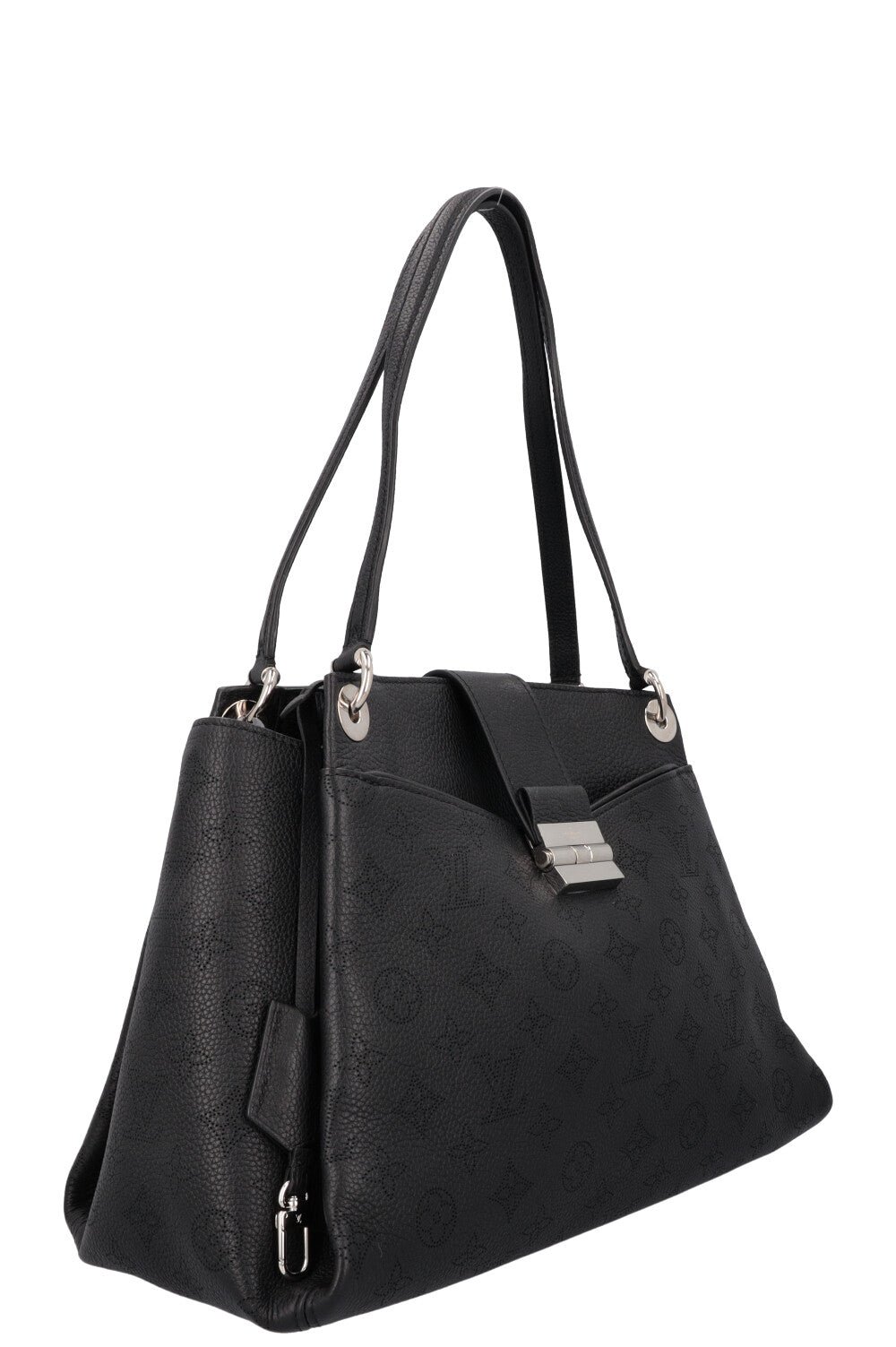 LOUIS VUITTON Sevres Tote Bag Black Mahina | AlmaBagz - Image 2