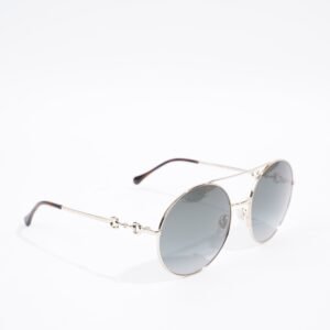 Gucci Round Sunglasses Gold / Black Lens Base Metal 59mm 20mm | AlmaBagz