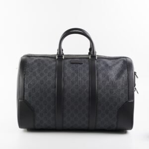Gucci GG Black Carry On Duffle | AlmaBagz