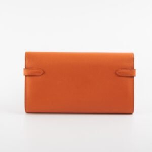 Hermes Kelly Wallet Orange | AlmaBagz