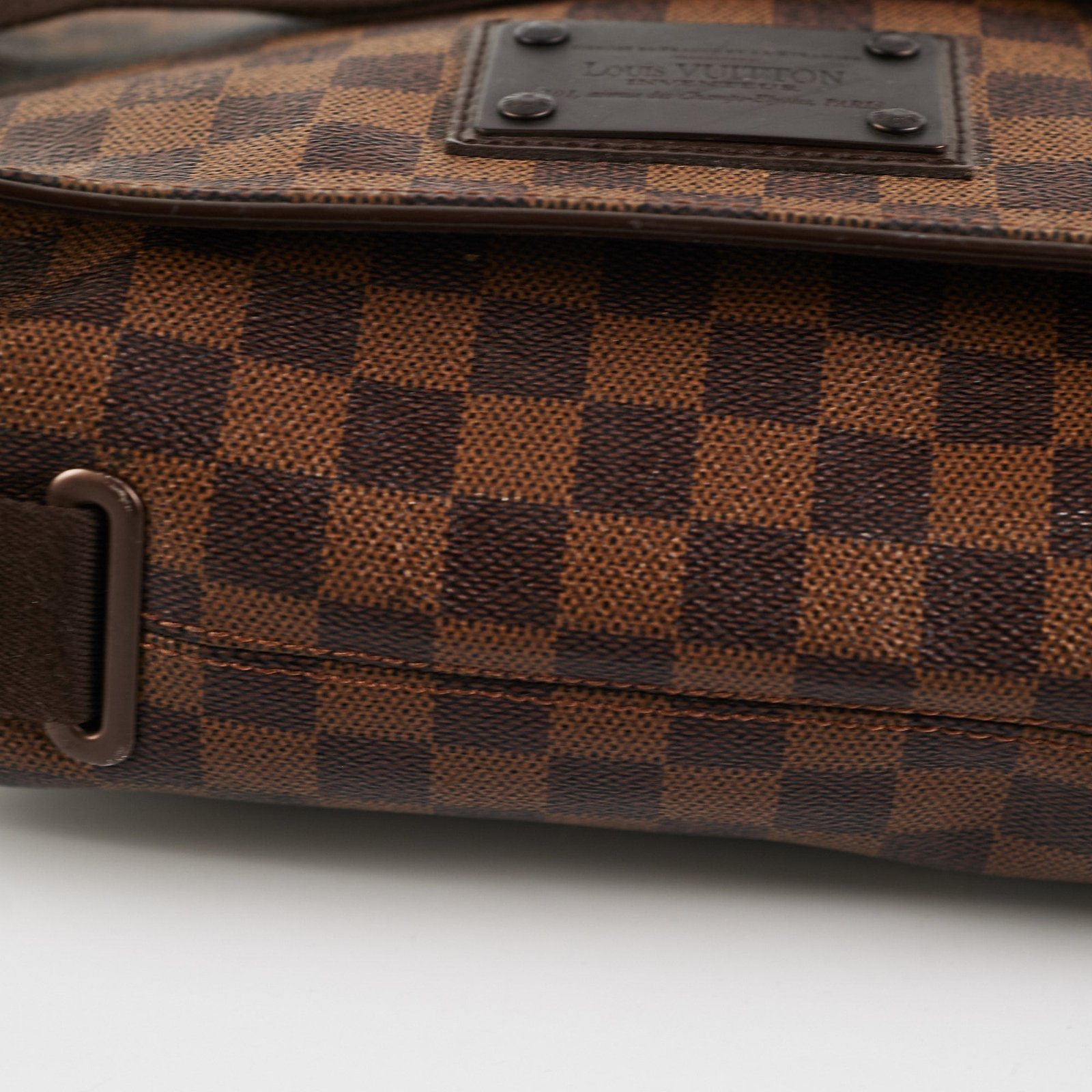 Louis Vuitton Satchel Damier Ebene | AlmaBagz - Image 9