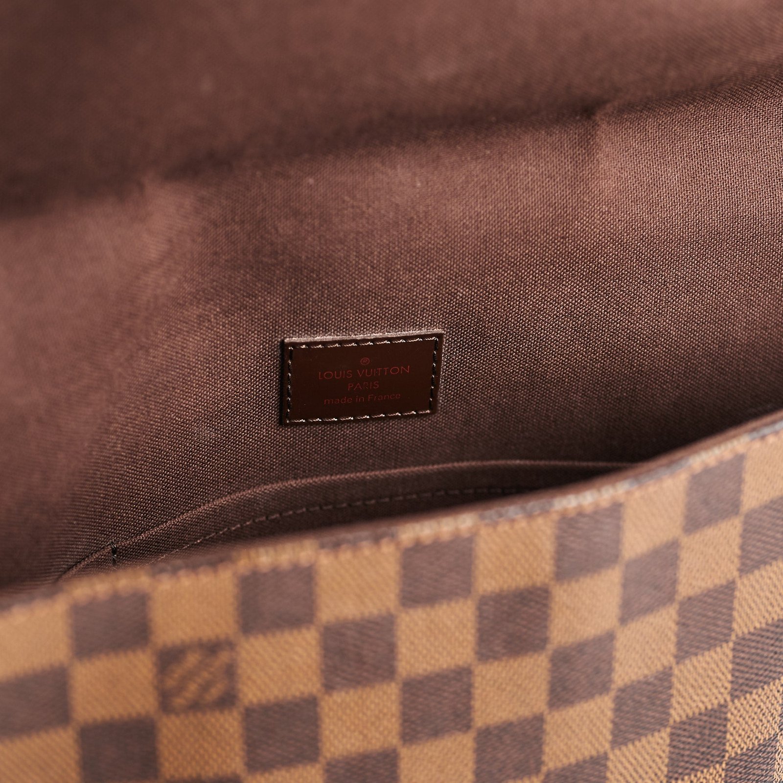 Louis Vuitton Satchel Damier Ebene | AlmaBagz - Image 5