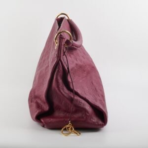 Louis Vuitton Artsy Burgundy MM Shoulder Bag | AlmaBagz