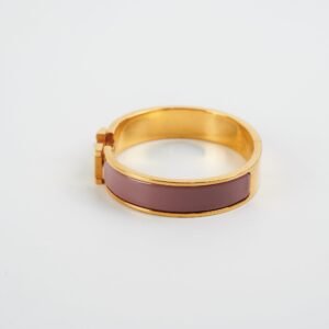 Hermes H Clic Bracelet Size PM Rose | AlmaBagz