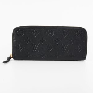 Louis Vuitton Black Long Zippy Wallet | AlmaBagz