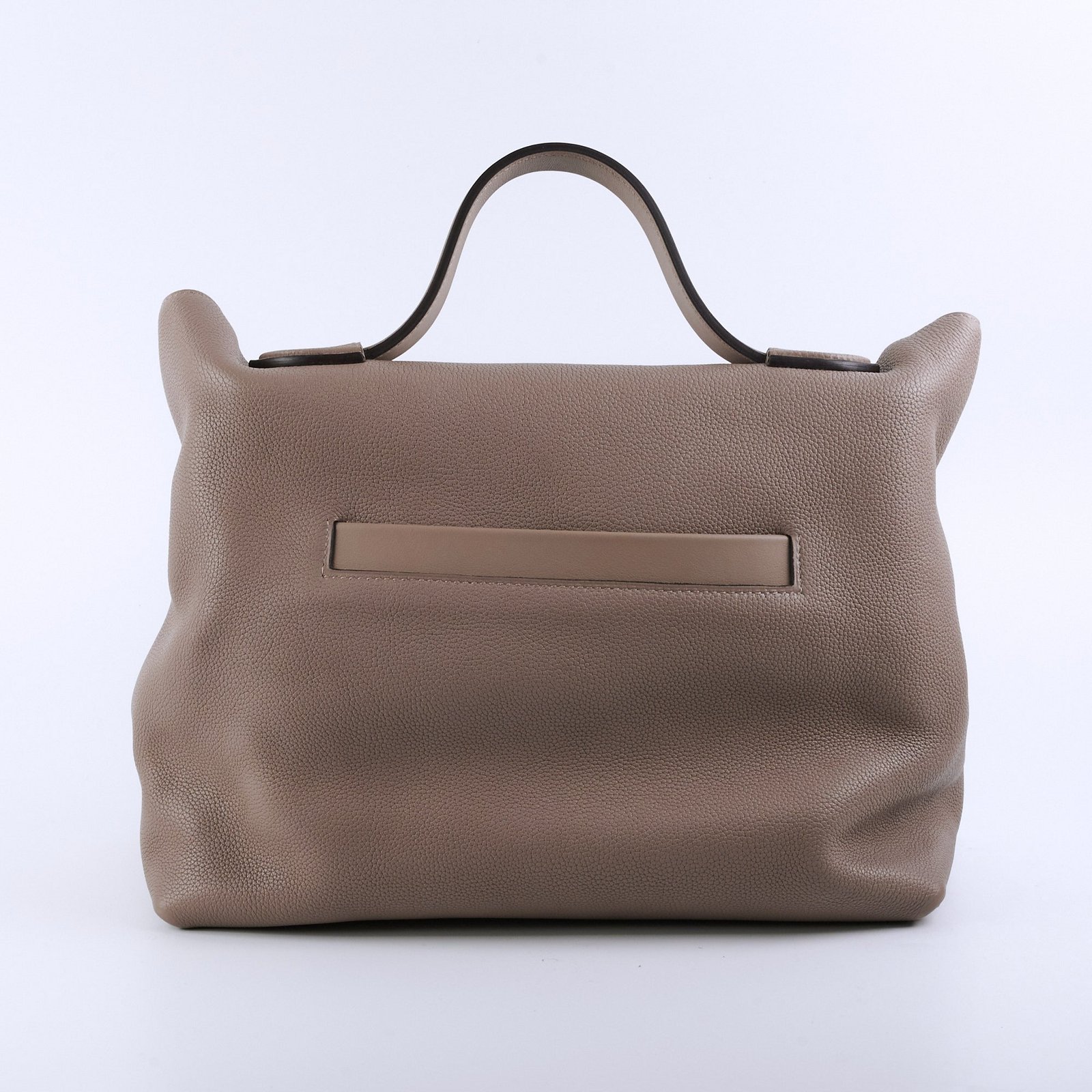 Hermes Van Cattle 24/24-35 Gris Asphalte Taurillon Stamp D (2019) | AlmaBagz