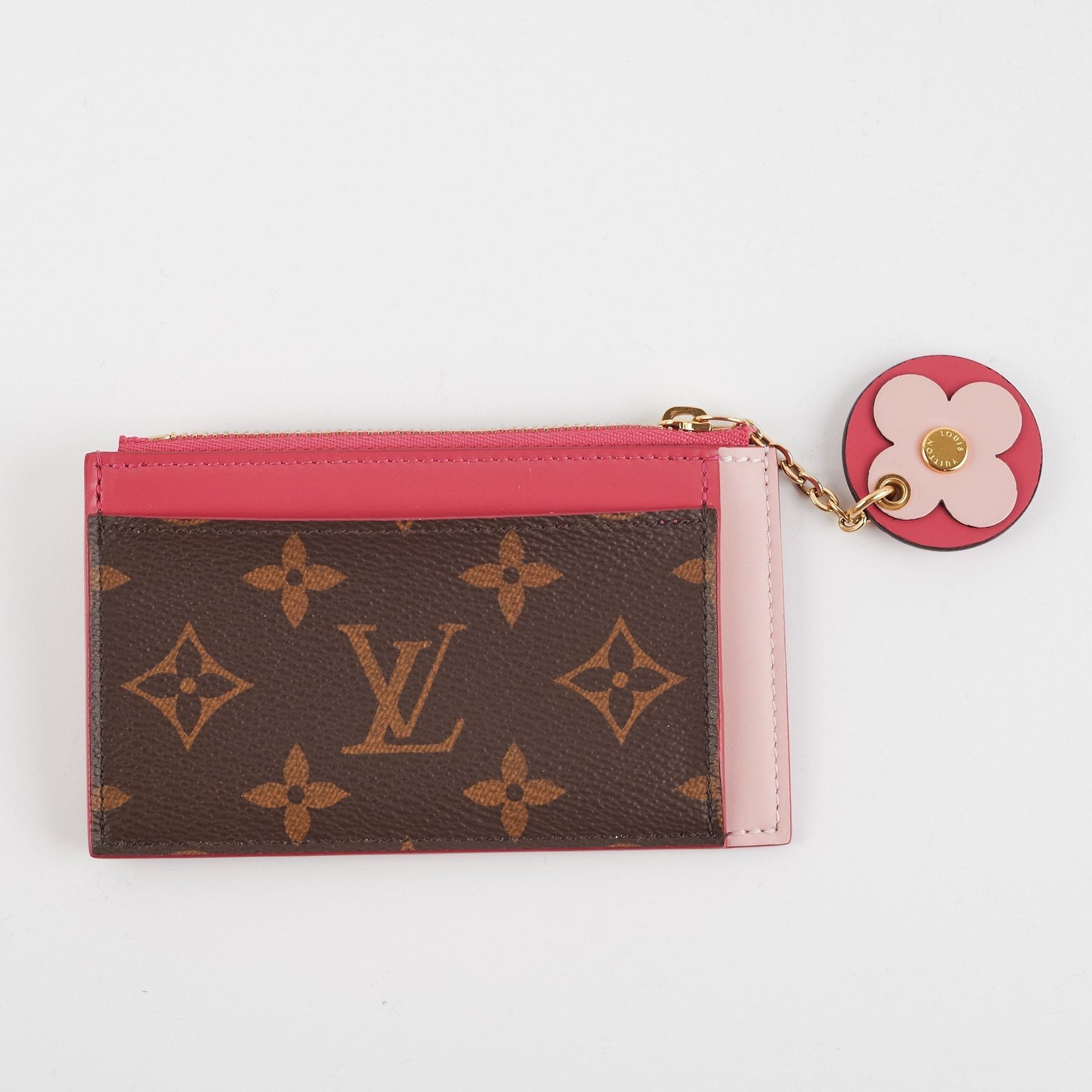 Louis Vuitton Card Holder Monogram Pink | AlmaBagz