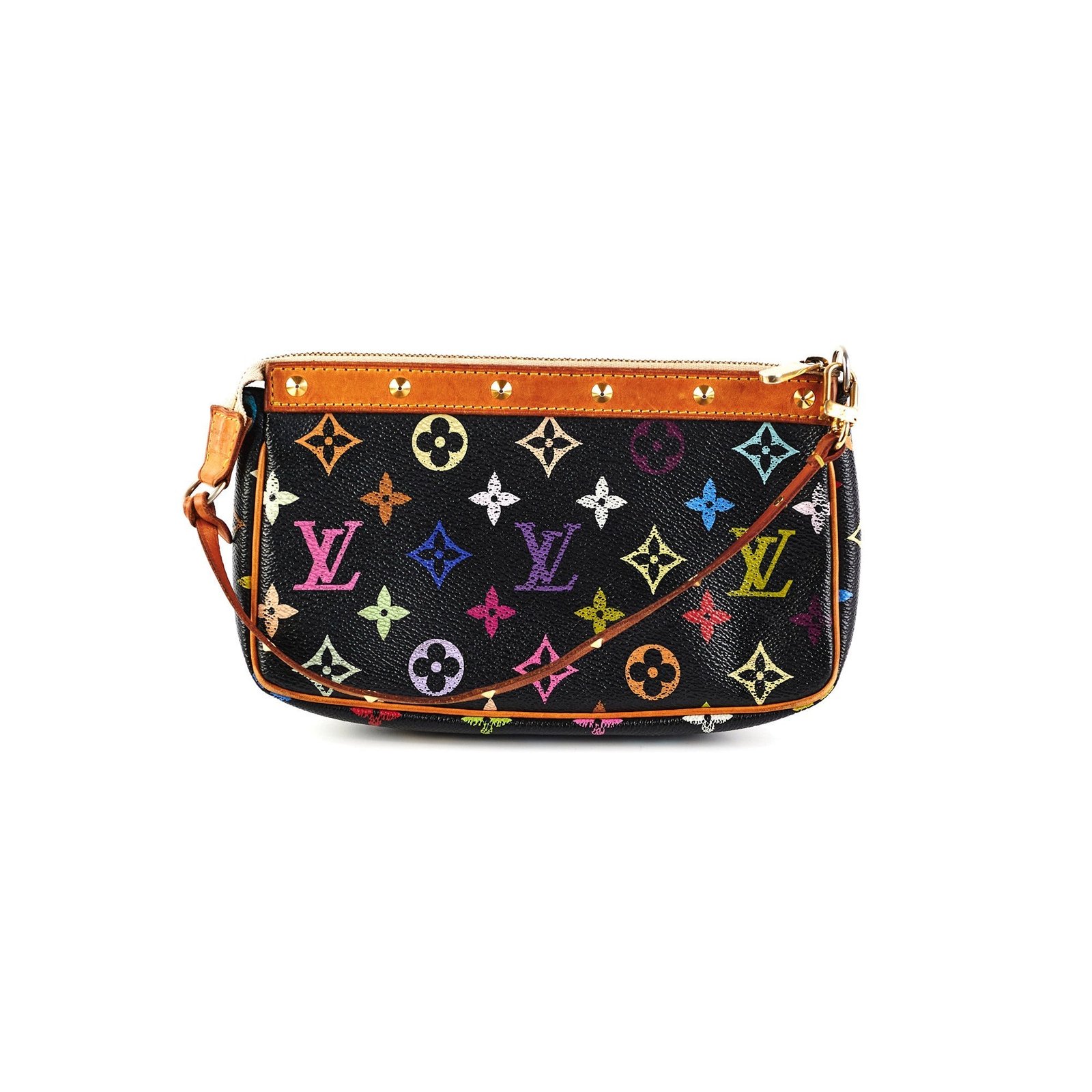 Louis Vuitton Pochette Accessoire Multicolor Black Monogram | AlmaBagz - Image 16