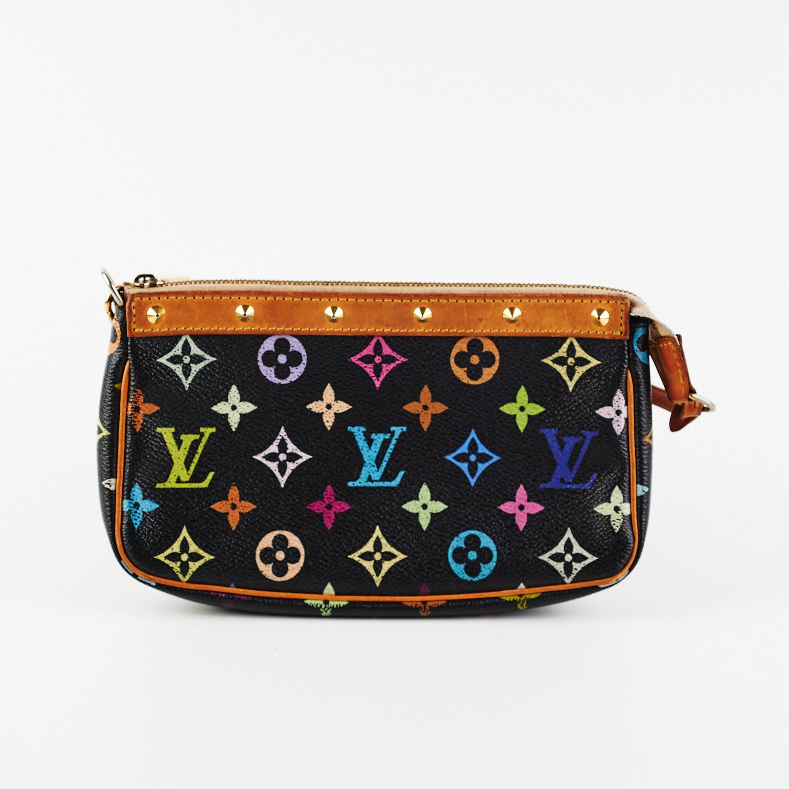 Louis Vuitton Pochette Accessoire Multicolor Black Monogram | AlmaBagz