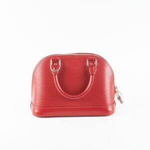 Louis Vuitton Epi Alma BB Red | AlmaBagz