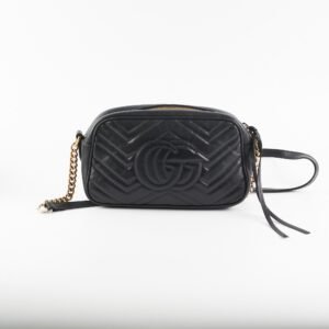 Gucci Marmont Camera Black | AlmaBagz