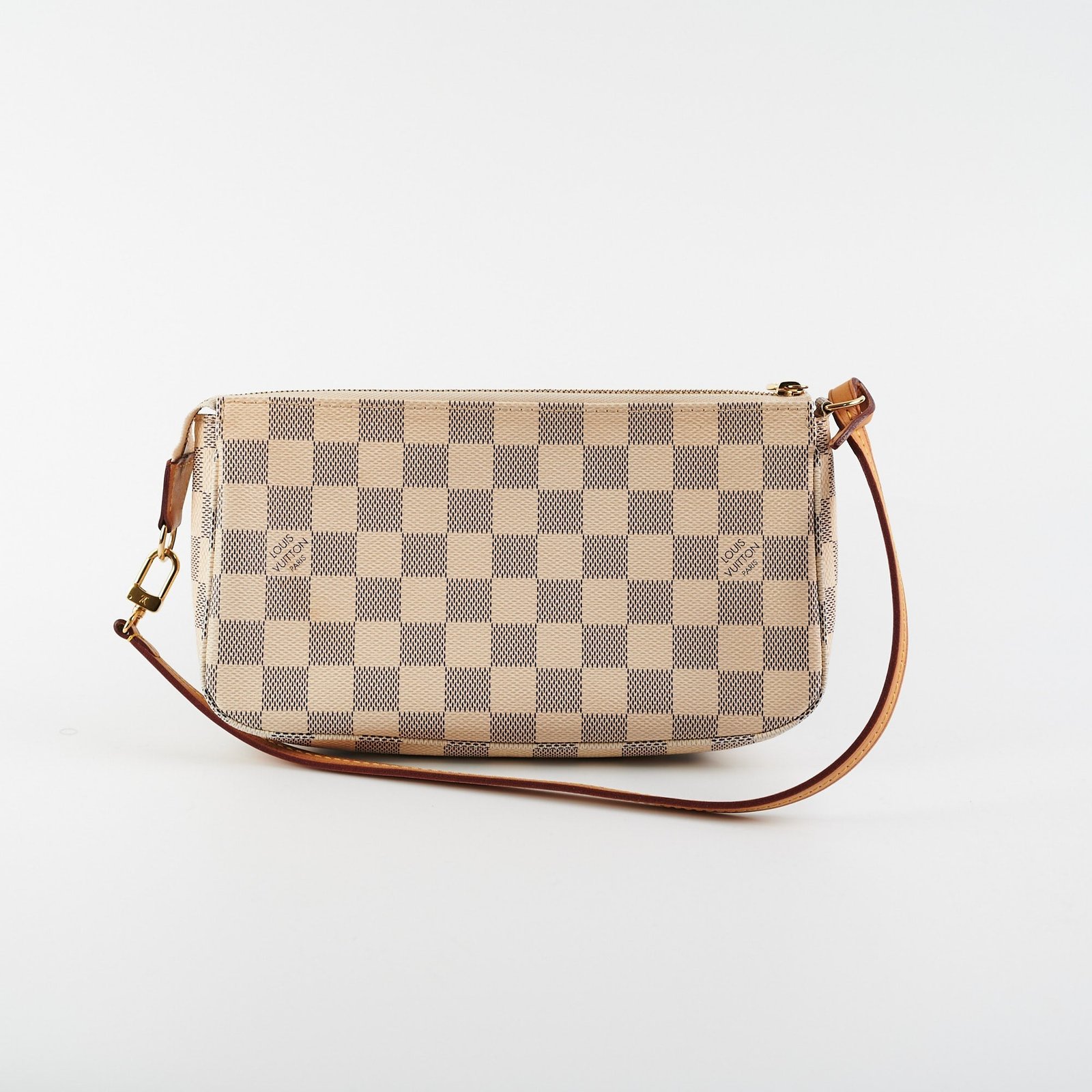 Louis Vuitton Pochette Accessory Damier Azur | AlmaBagz