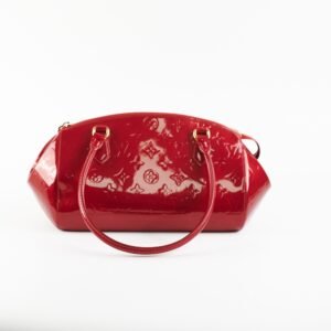 Louis Vuitton Sherwood PM Red Vernis Shoulder Bag | AlmaBagz