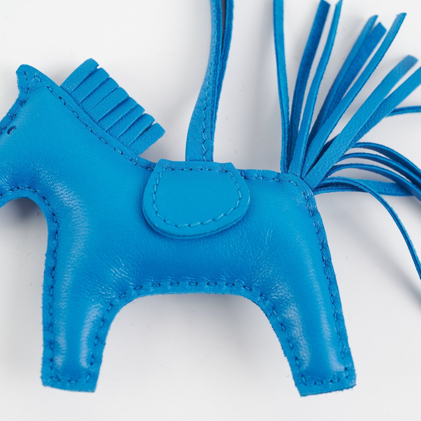 Hermes Blue Rodeo PM Charm | AlmaBagz