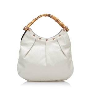 Gucci Mini Bamboo Studded Hobo Hobo Bag | AlmaBagz