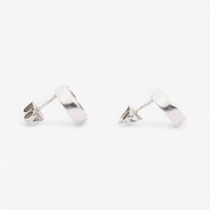 Gucci Interlocking G Earrings Silver Silver Sterling | AlmaBagz