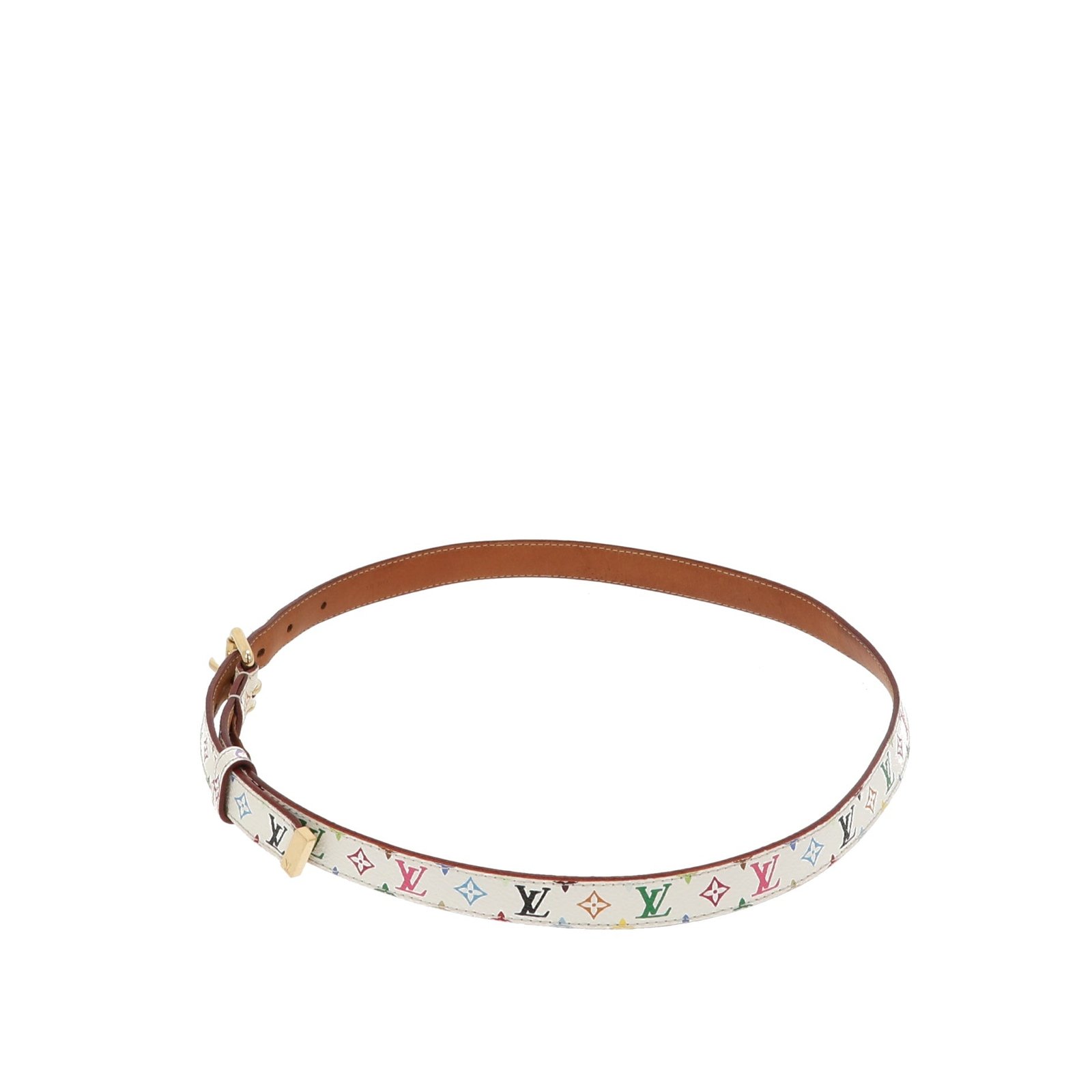 LOUIS VUITTON Belt in Multicolor Leather | AlmaBagz