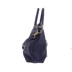 LOUIS VUITTON Bastille Shoulder Bag in Blue Leather | AlmaBagz