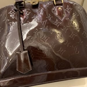 Louis Vuitton Alma Amarante Vernice | AlmaBagz