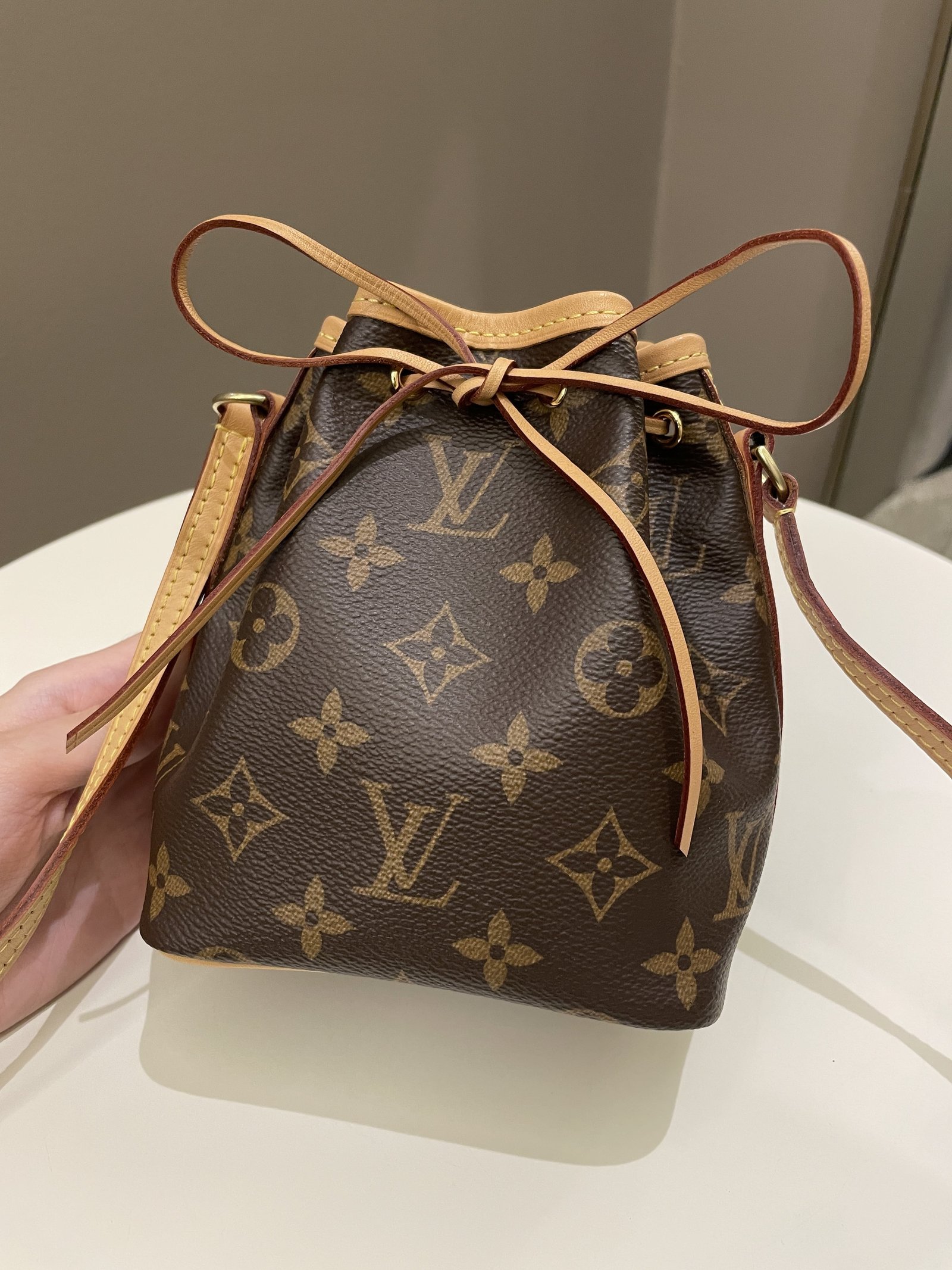 Louis Vuitton Nano Noe Monogram | AlmaBagz