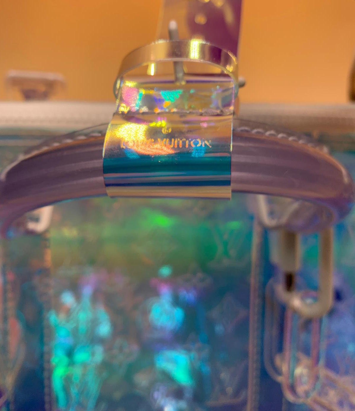 Louis Vuitton Prism Keepall 50 Monogram Iridescent M53271 | AlmaBagz - Image 7