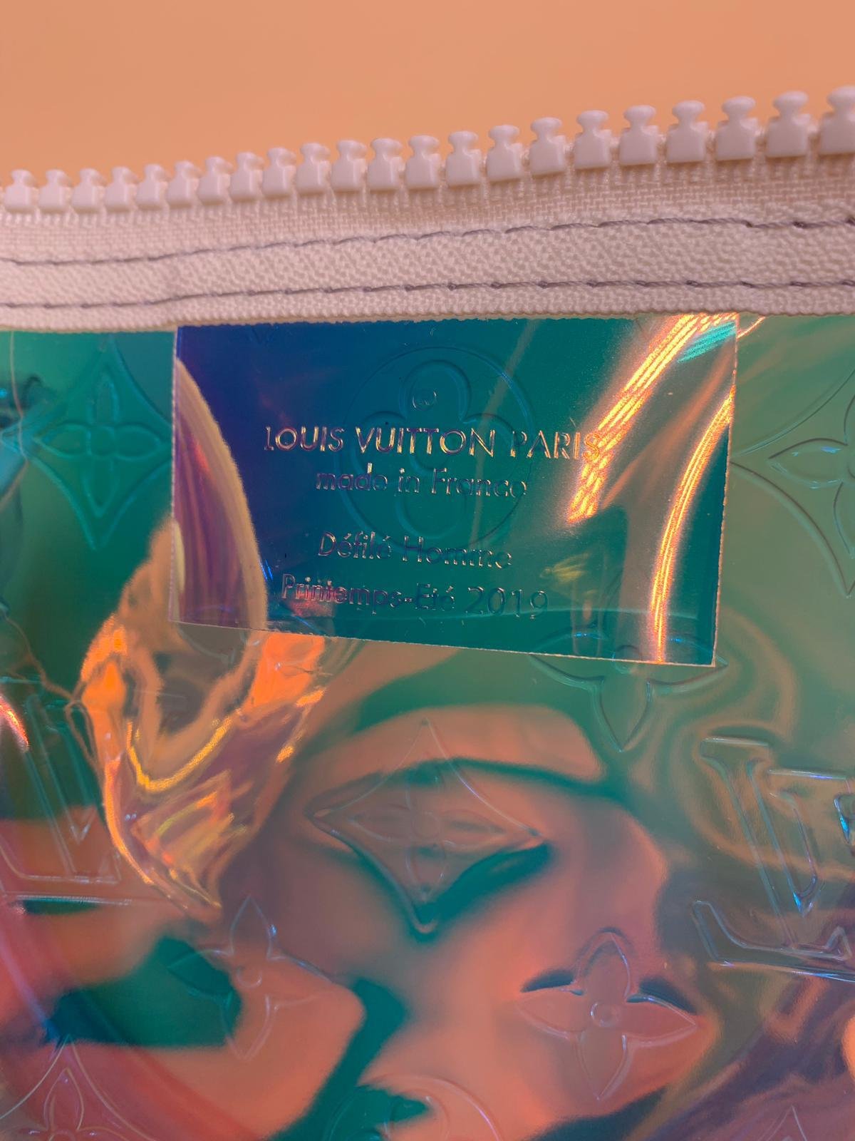 Louis Vuitton Prism Keepall 50 Monogram Iridescent M53271 | AlmaBagz - Image 5