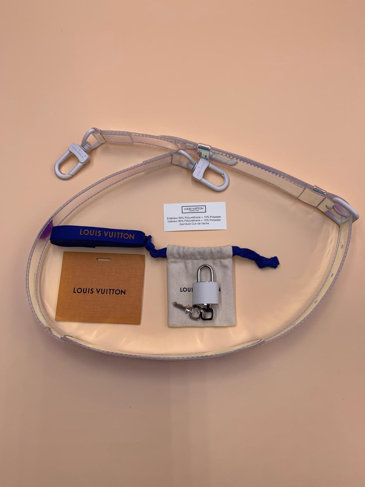 Louis Vuitton Prism Keepall 50 Monogram Iridescent M53271 | AlmaBagz - Image 9