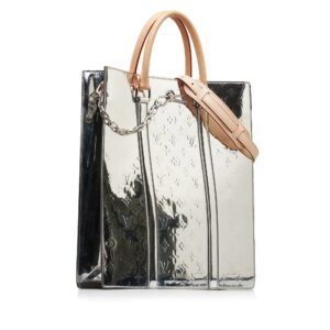 LOUIS VUITTON Monogram Vernis Miroir Sac Plat Satchel | AlmaBagz