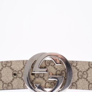 Gucci GG Belt GG Supreme Coated Canvas 95cm 38" | AlmaBagz