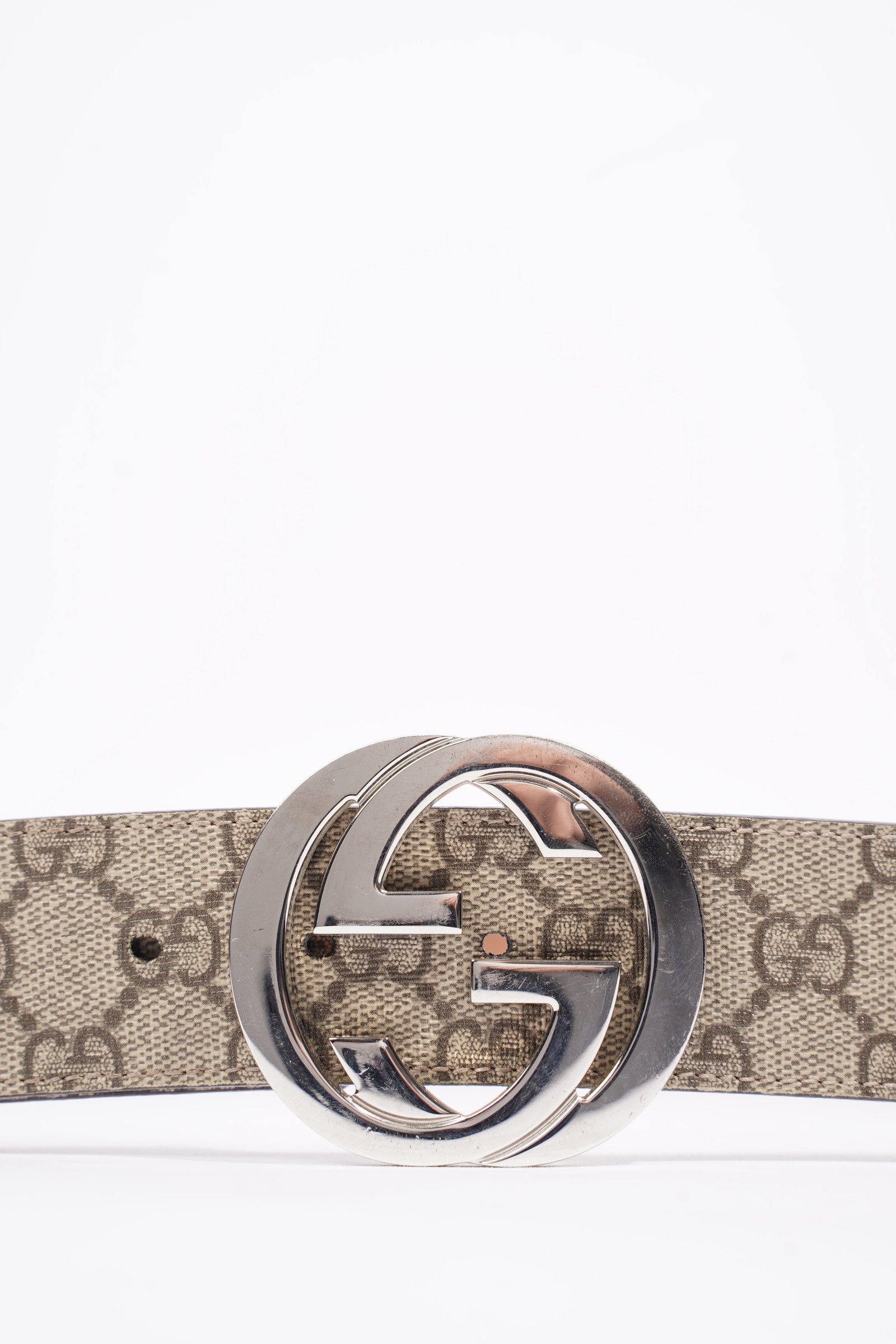 Gucci GG Belt GG Supreme Coated Canvas 95cm 38" | AlmaBagz