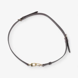 Louis Vuitton Bandoulière Bag Strap Brown / Gold Leather | AlmaBagz