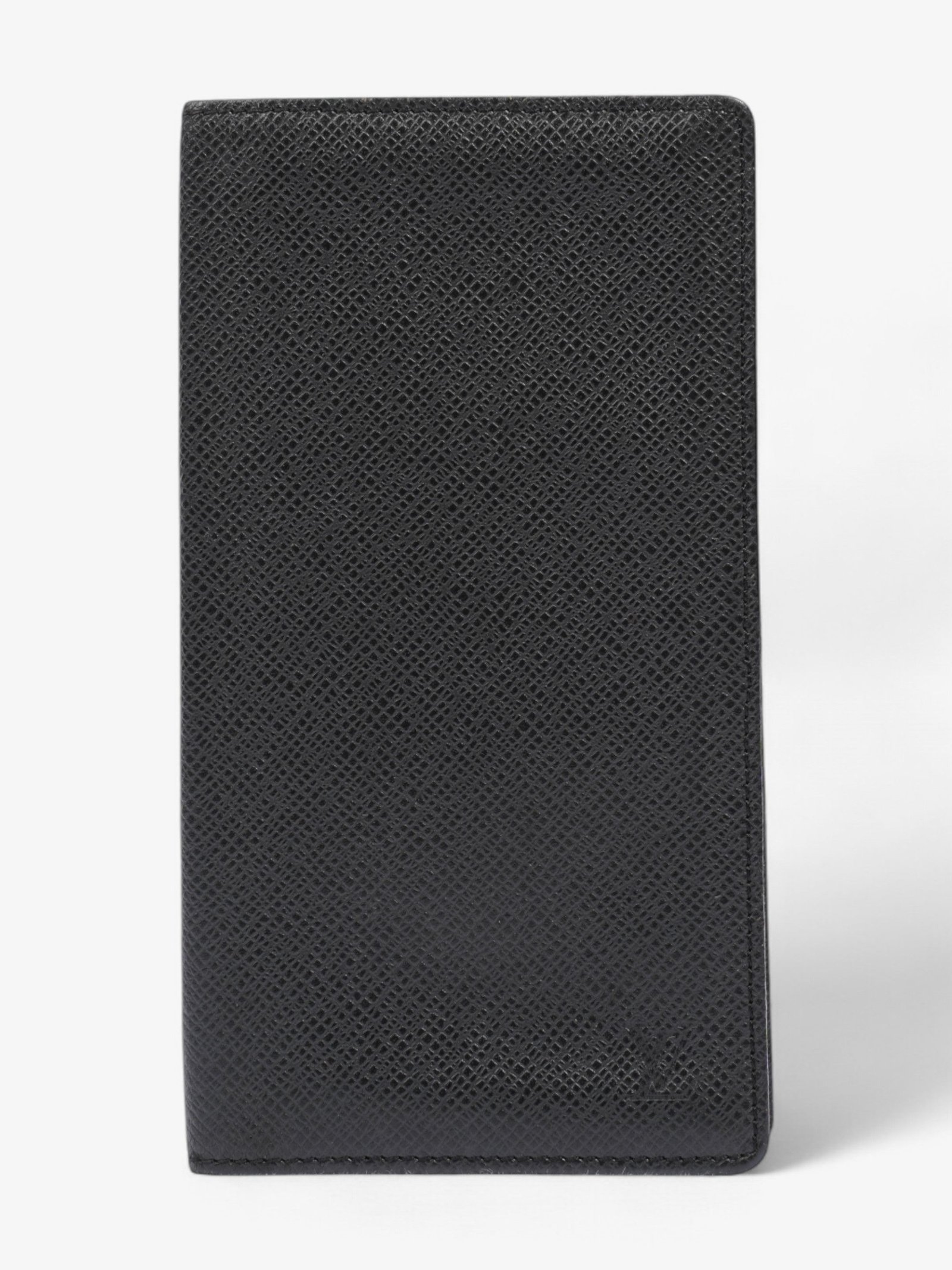 Louis Vuitton Porte Cartes Wallet Black Taiga Leather | AlmaBagz - Image 10