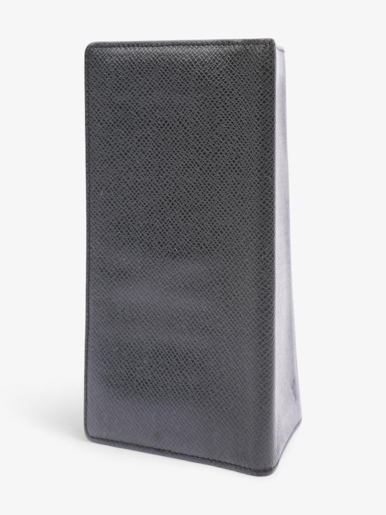 Louis Vuitton Porte Cartes Wallet Black Taiga Leather | AlmaBagz - Image 2