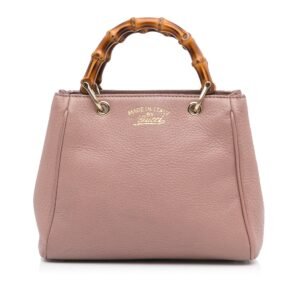 Gucci Bamboo Shopper Small Pink | AlmaBagz