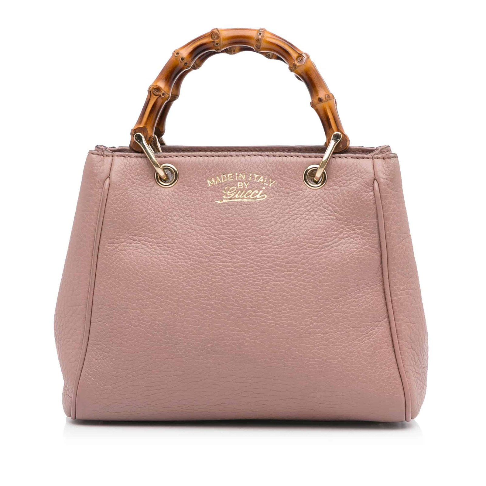 Gucci Bamboo Shopper Small Pink | AlmaBagz