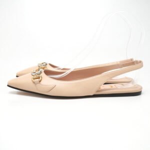 GUCCI pumps 626725 leather beige 37 | AlmaBagz