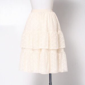 GUCCI Mini skirt 657779 race Ivory 10 | AlmaBagz