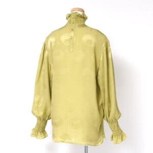 GUCCI blouse 592453 silk green 42 | AlmaBagz