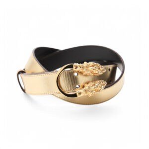 GUCCI belt 037・1766・1424 leather gold 75・30 | AlmaBagz