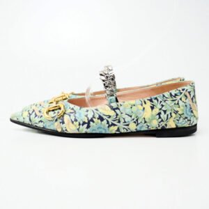 GUCCI pumps 639272 leather green 38 1/2 | AlmaBagz