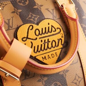 Louis Vuitton 50 Keepall Reverse Monogram Bandouliere Virgil Abloh Nigo LV2 | AlmaBagz
