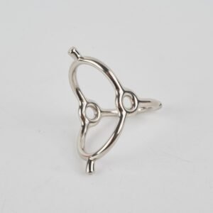 Hermes Scarf Ring Palladium | AlmaBagz