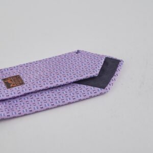 Hermes Men's Tie Purple/Blue | AlmaBagz